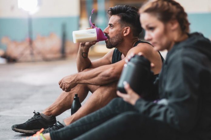 Protein shake before or after workout